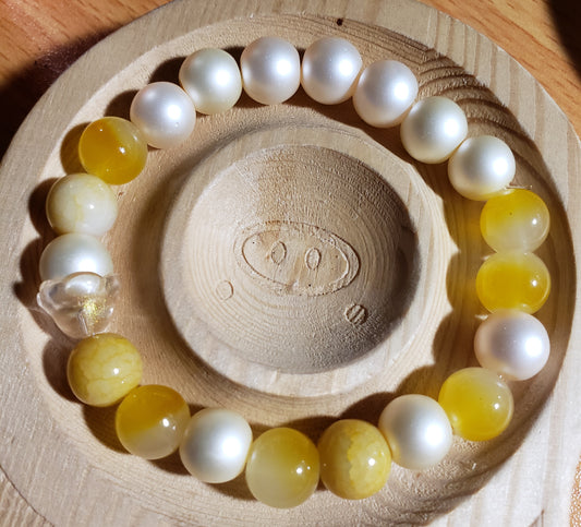 Yellow Bee Bracelet