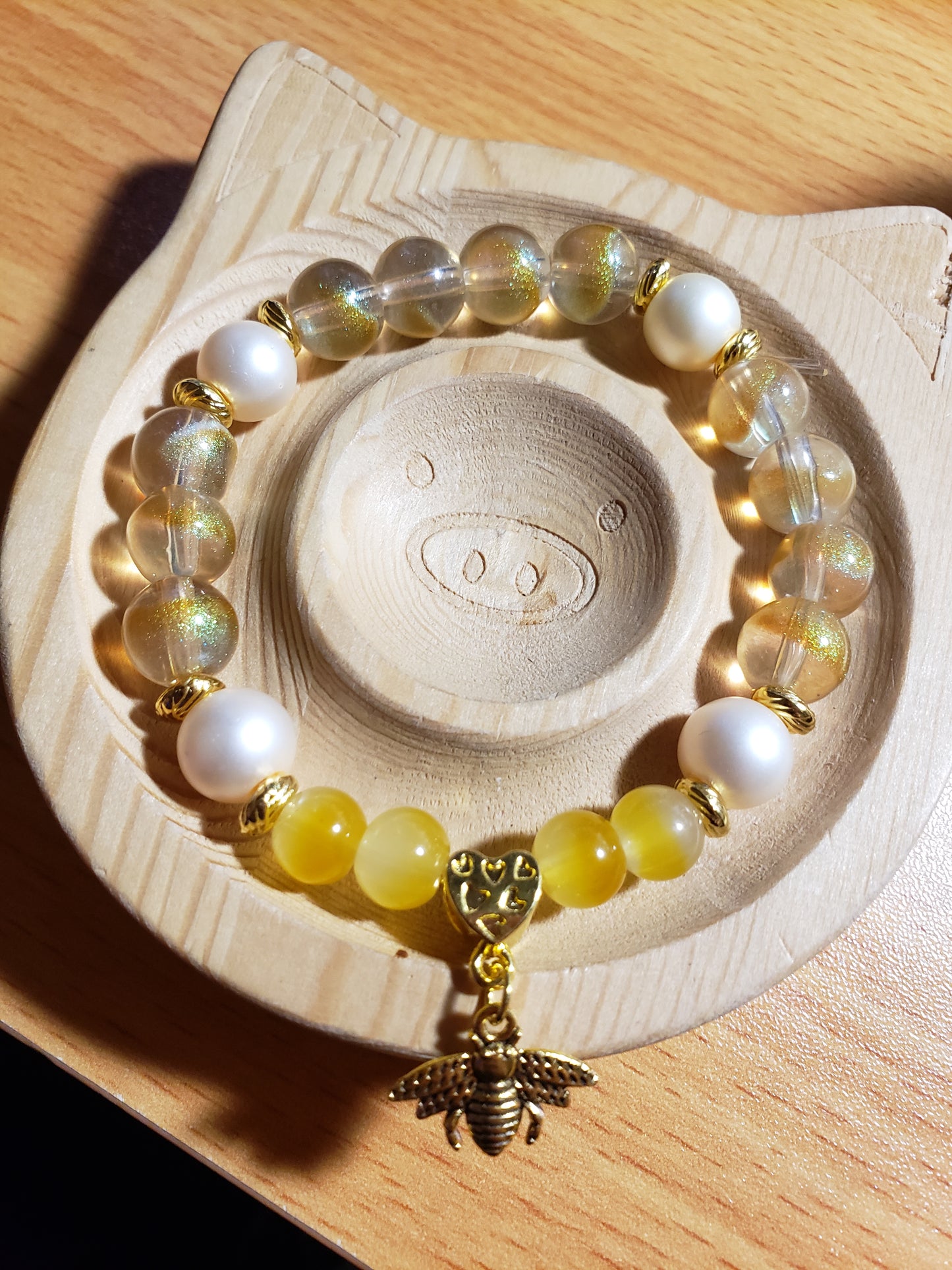 Golden Bee bracelet