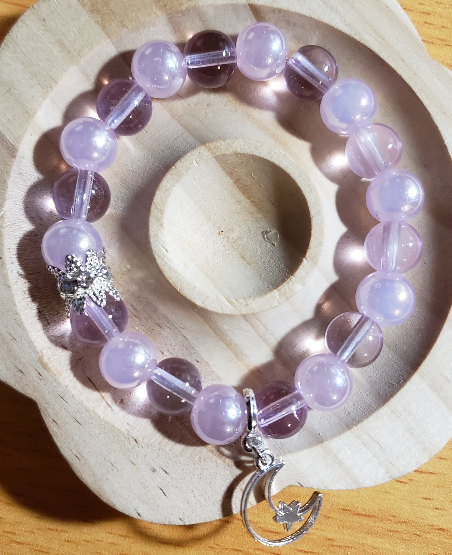 Purple moon Bracelet