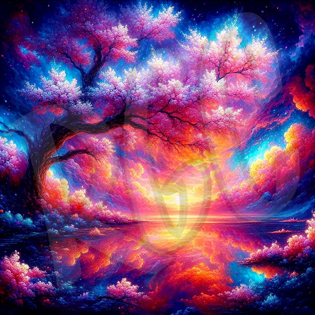 Magical Pink tree