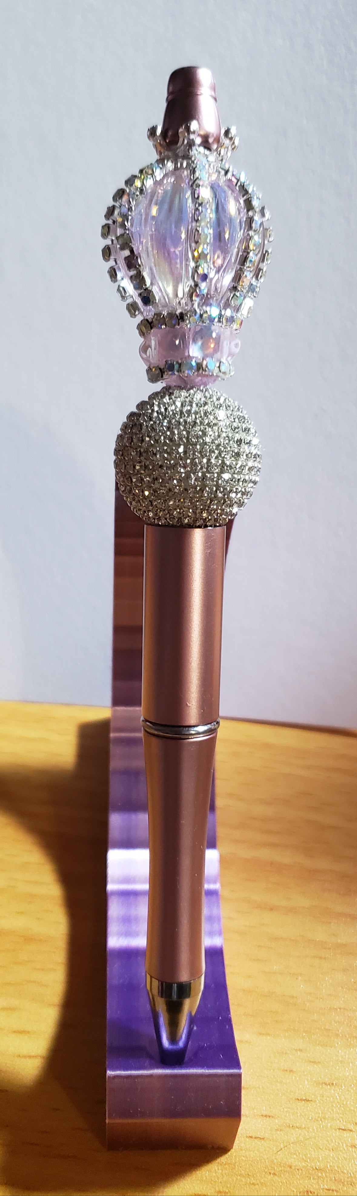 Rhinestone hot air ballon