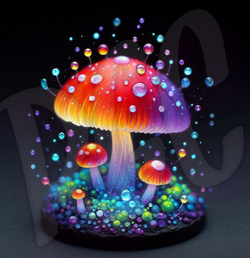 Bubbly Mushroom