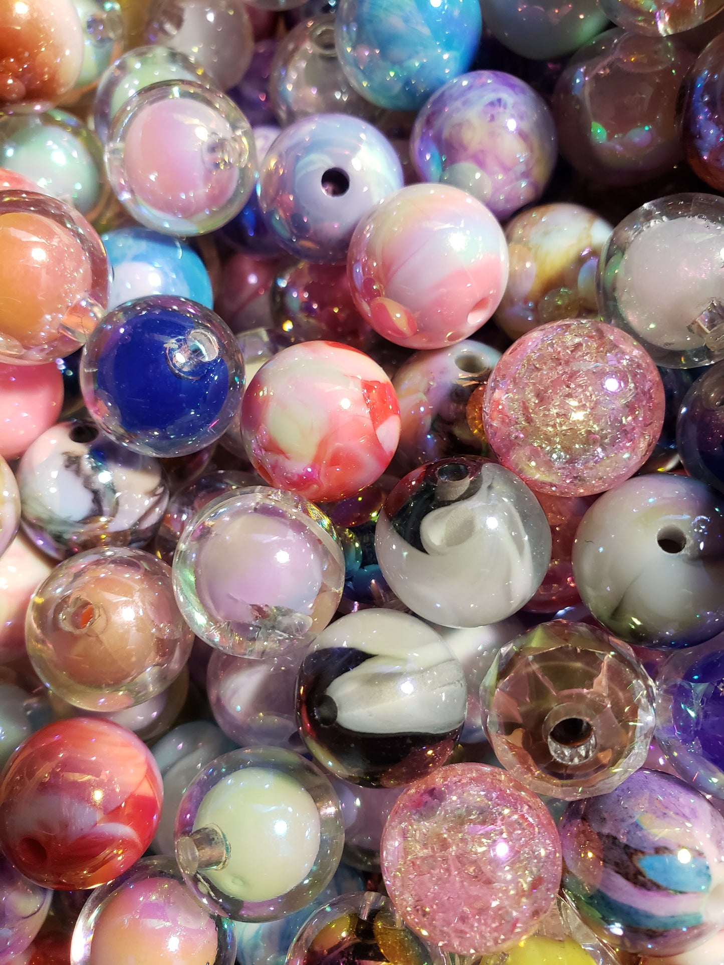 Marble & double layer mix