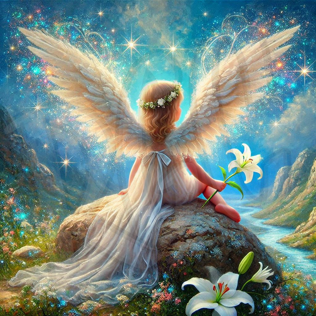 Angel of stars