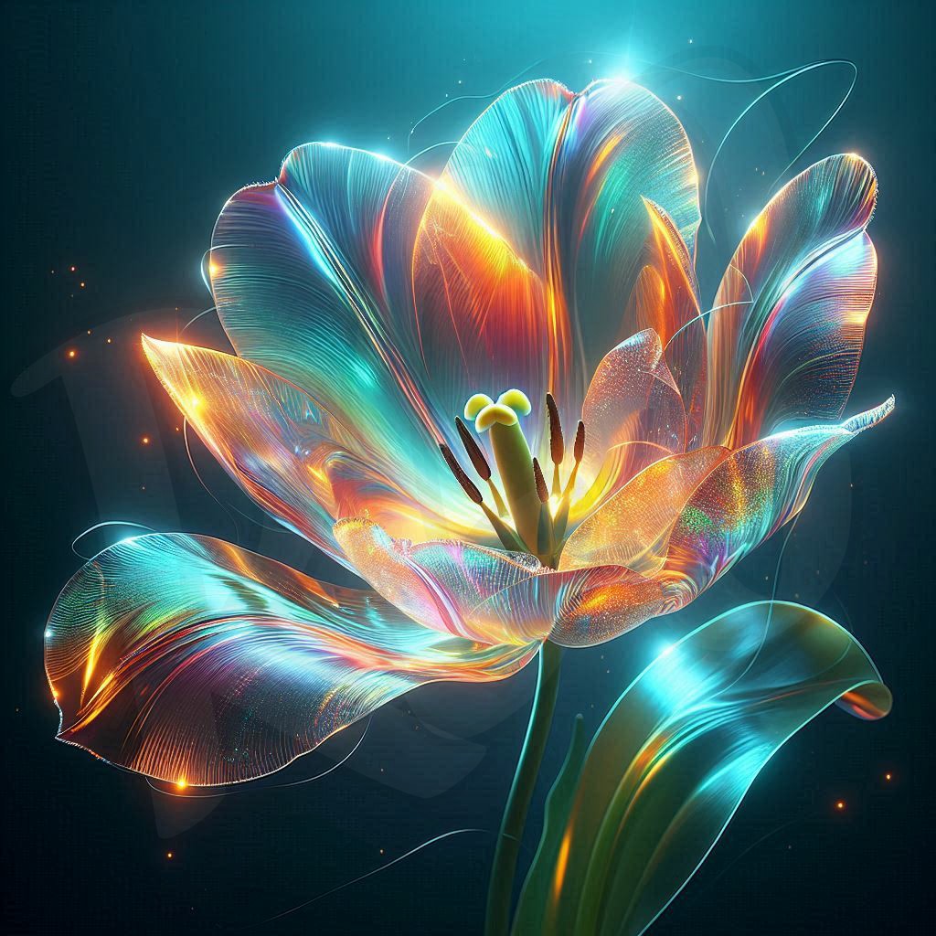 Transparent Flower Bundle
