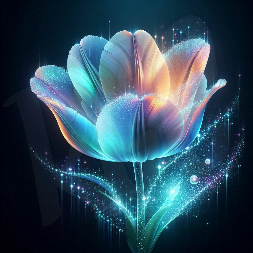 Transparent Flower Bundle