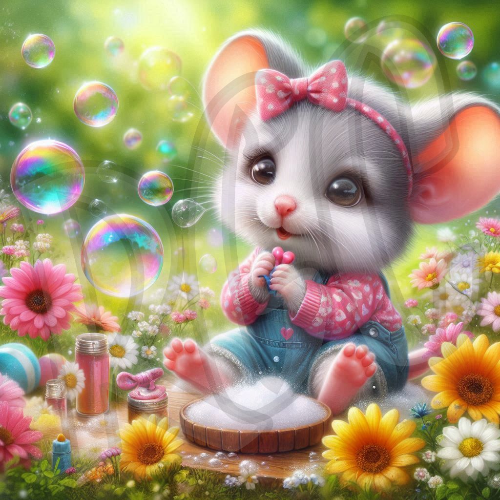 Mouse & Bubbles