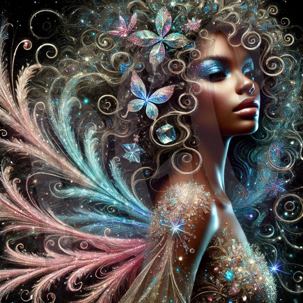 African Glitter Fairy