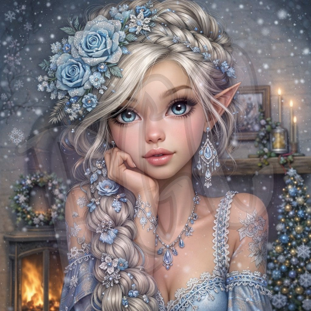 Winter Rose Elf Princess