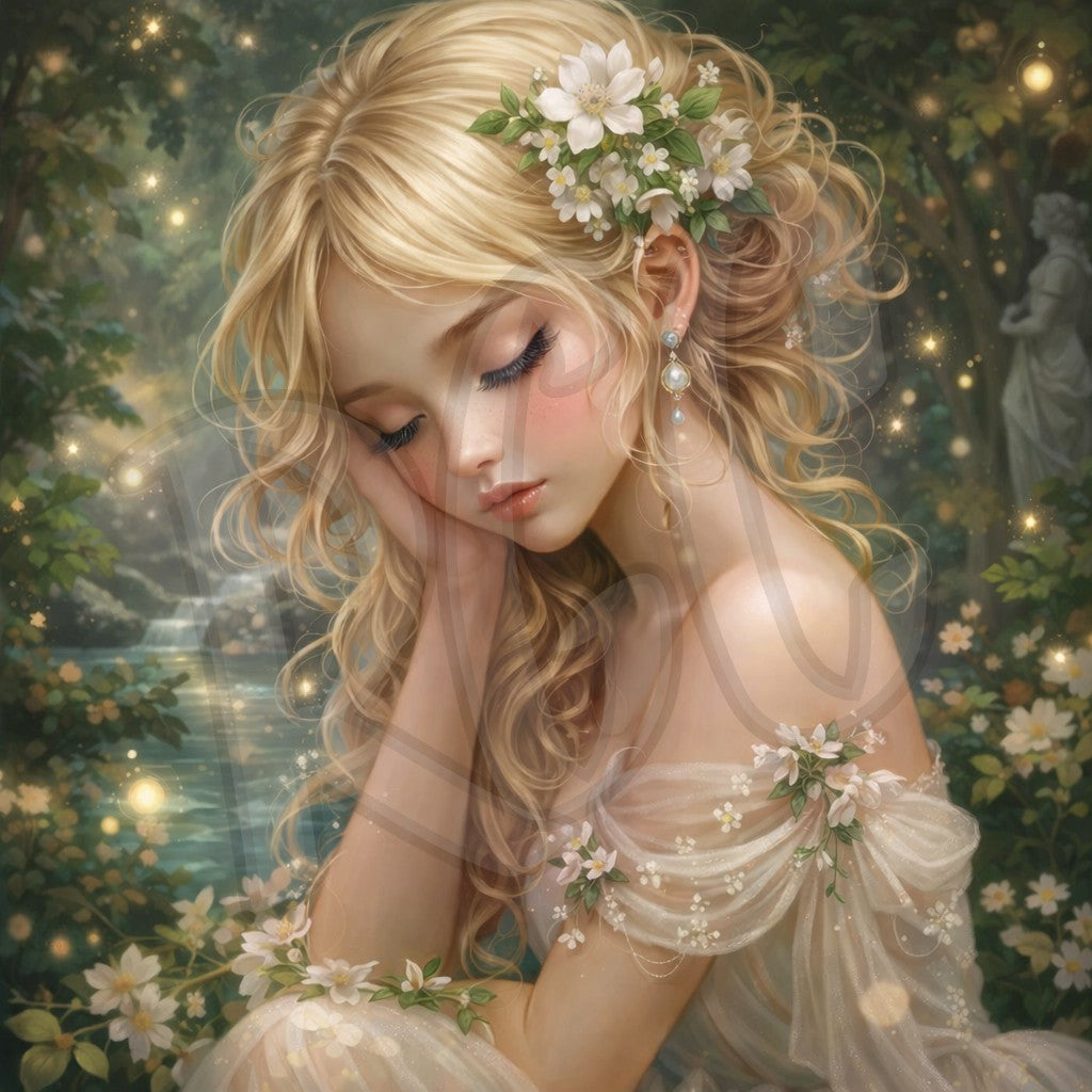 Blush of a Floral Angel