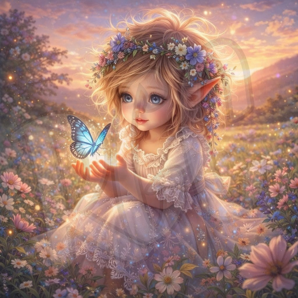 Butterfly of Golden Light