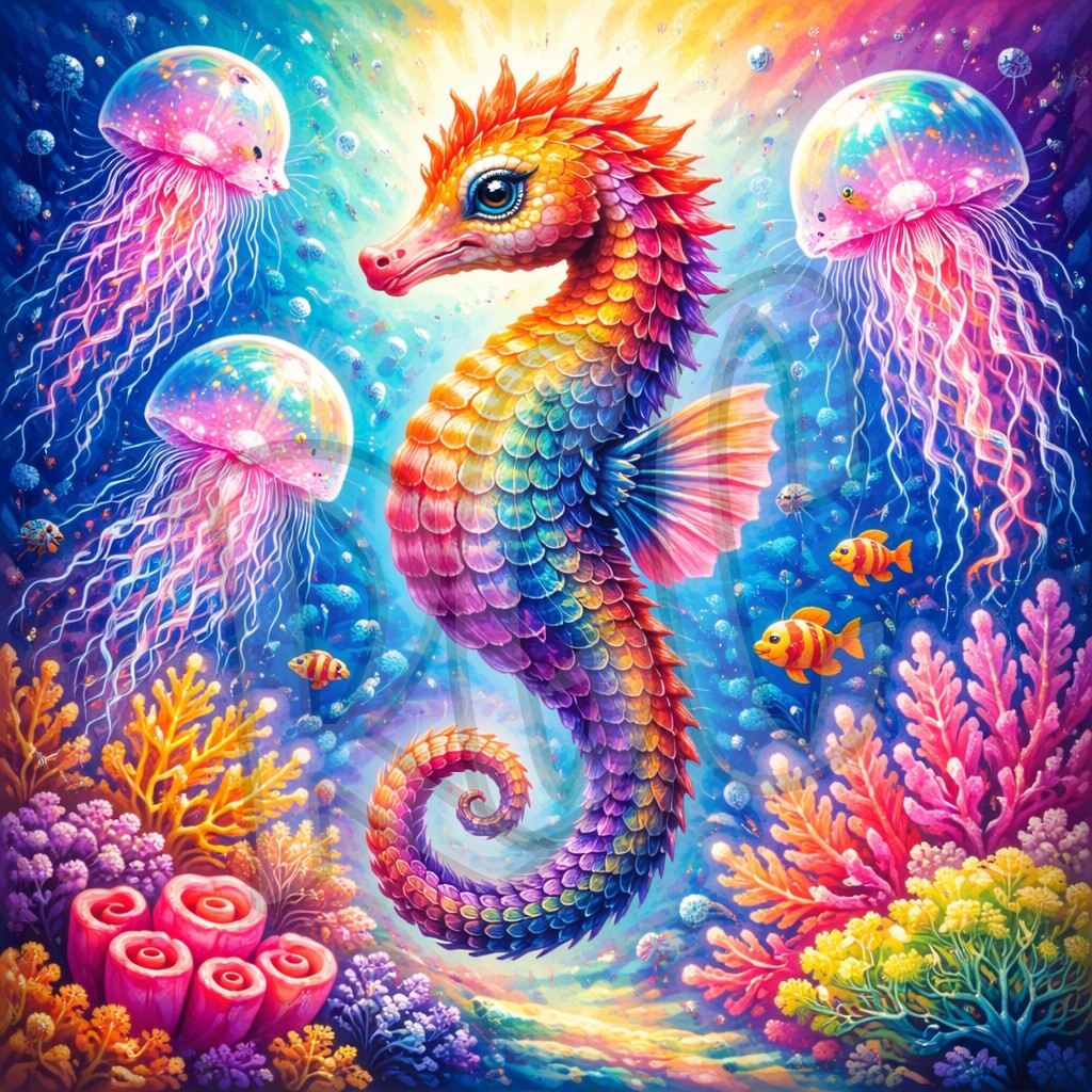 Jellyfish Dreams & Seahorse Magic
