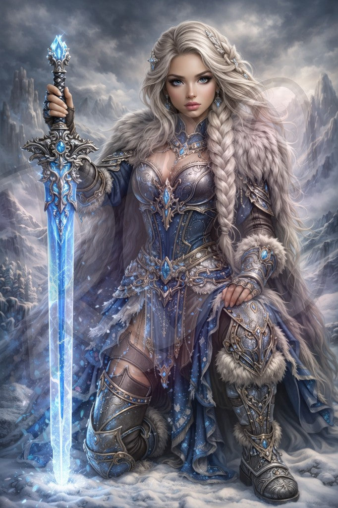 Mighty Blue Sword