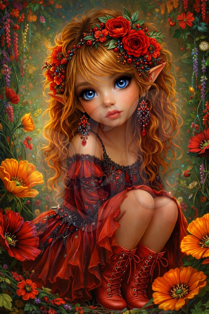 Scarlet Petal Princess