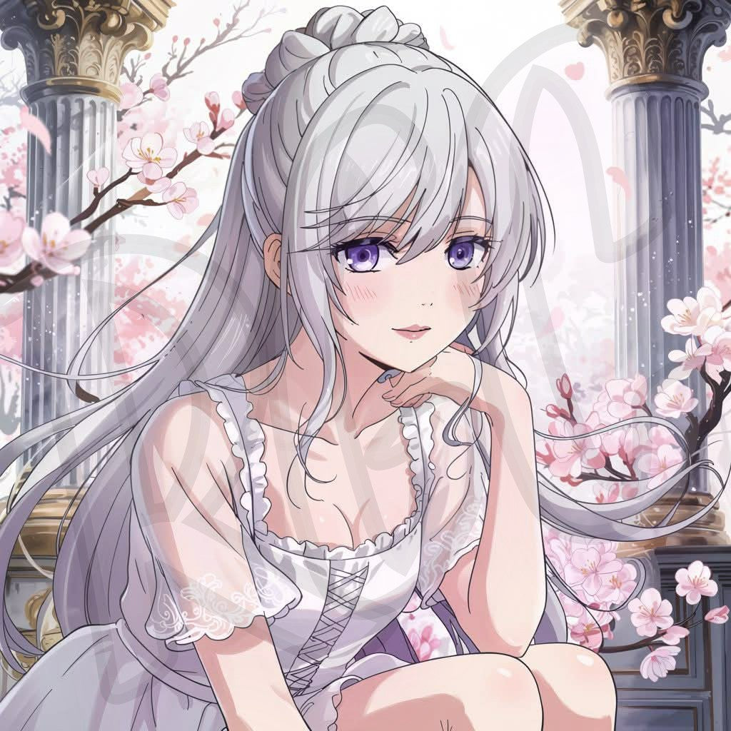 Purple eyes