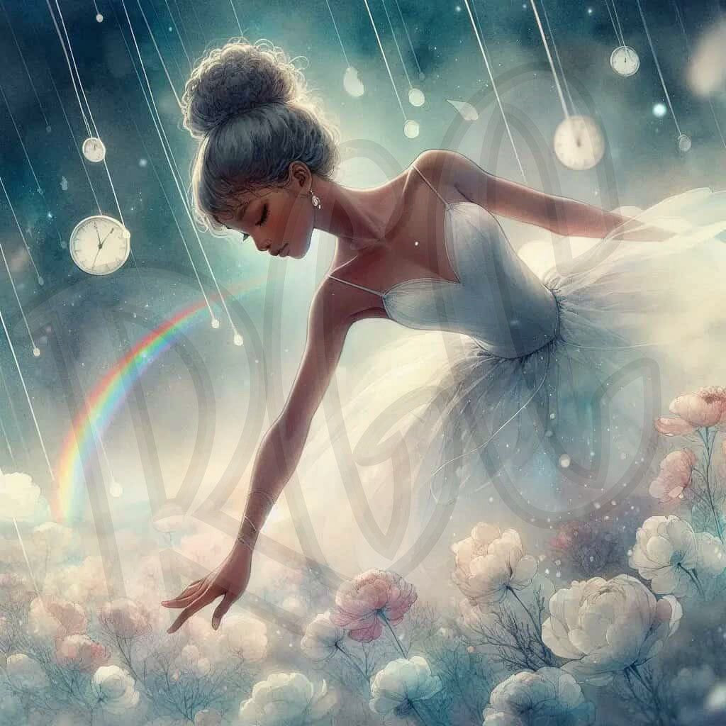 She blooms through time