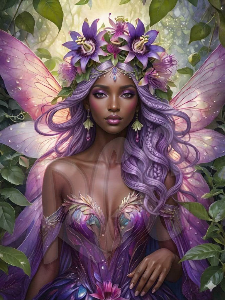Amethyst Bloom Queen Fairy