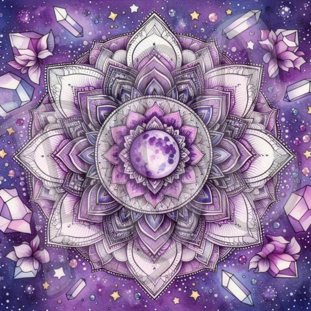 Purple Mandalas