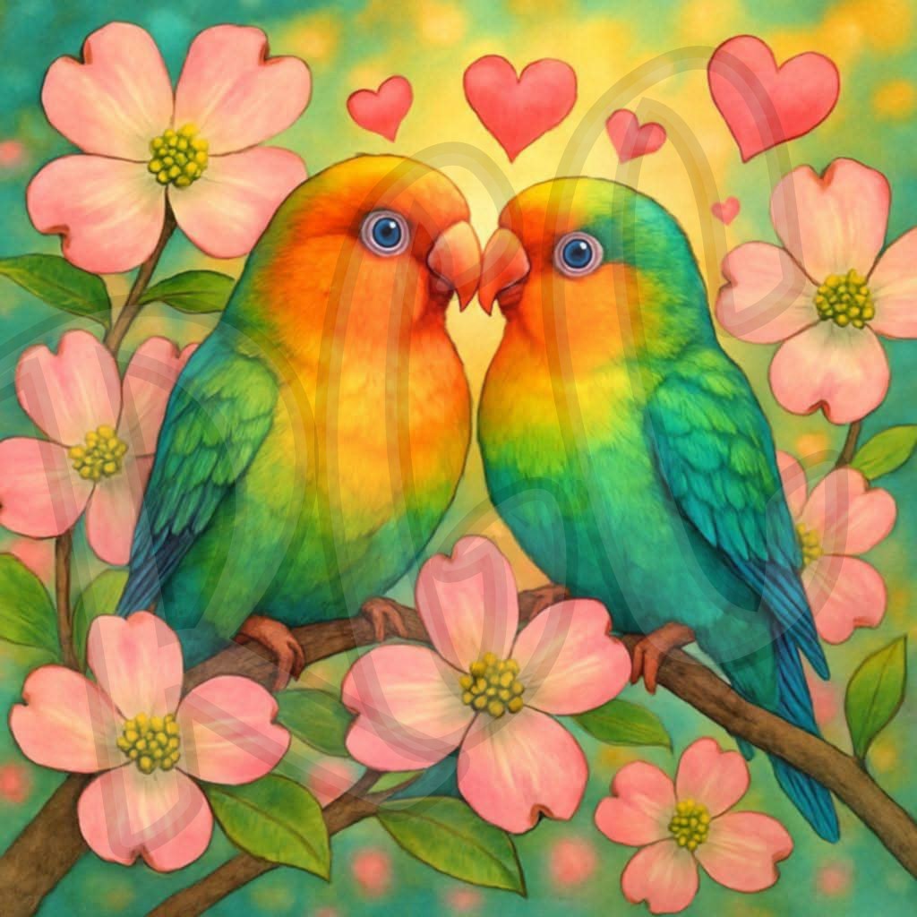 2 Lovebirds