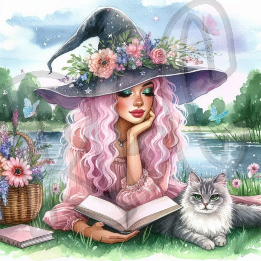 Reading at the Lake