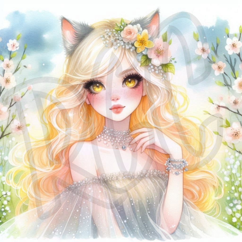 Colorful Kitten Girls Collection 1