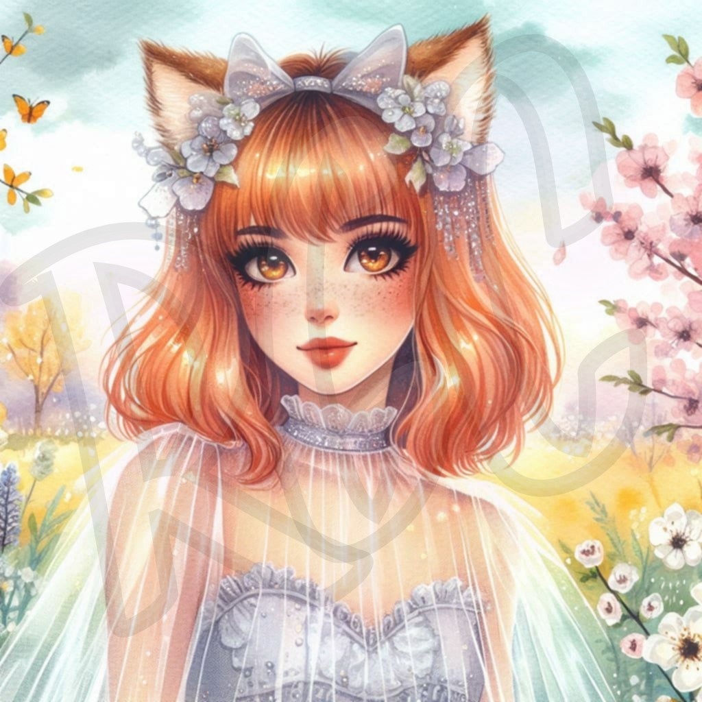 Colorful Kitten Girls Collection 1