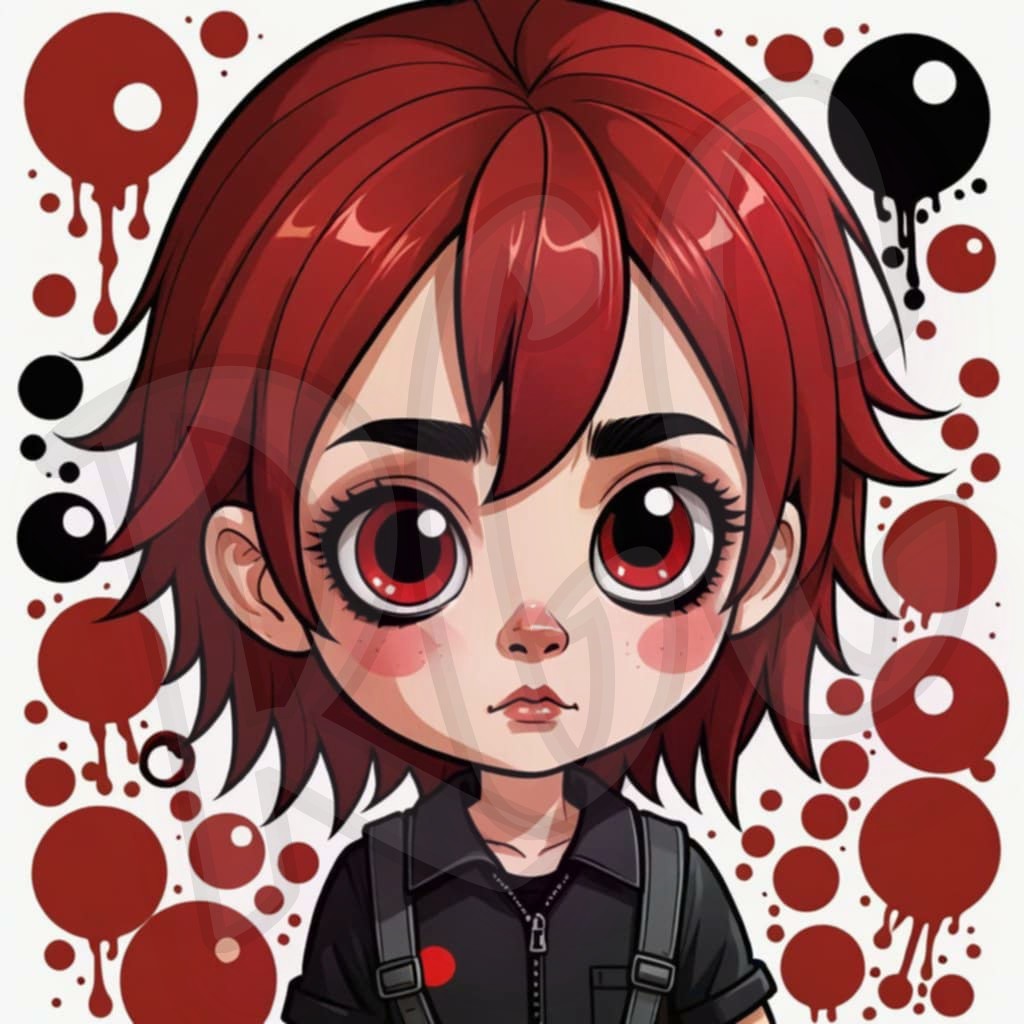 Big red eyes