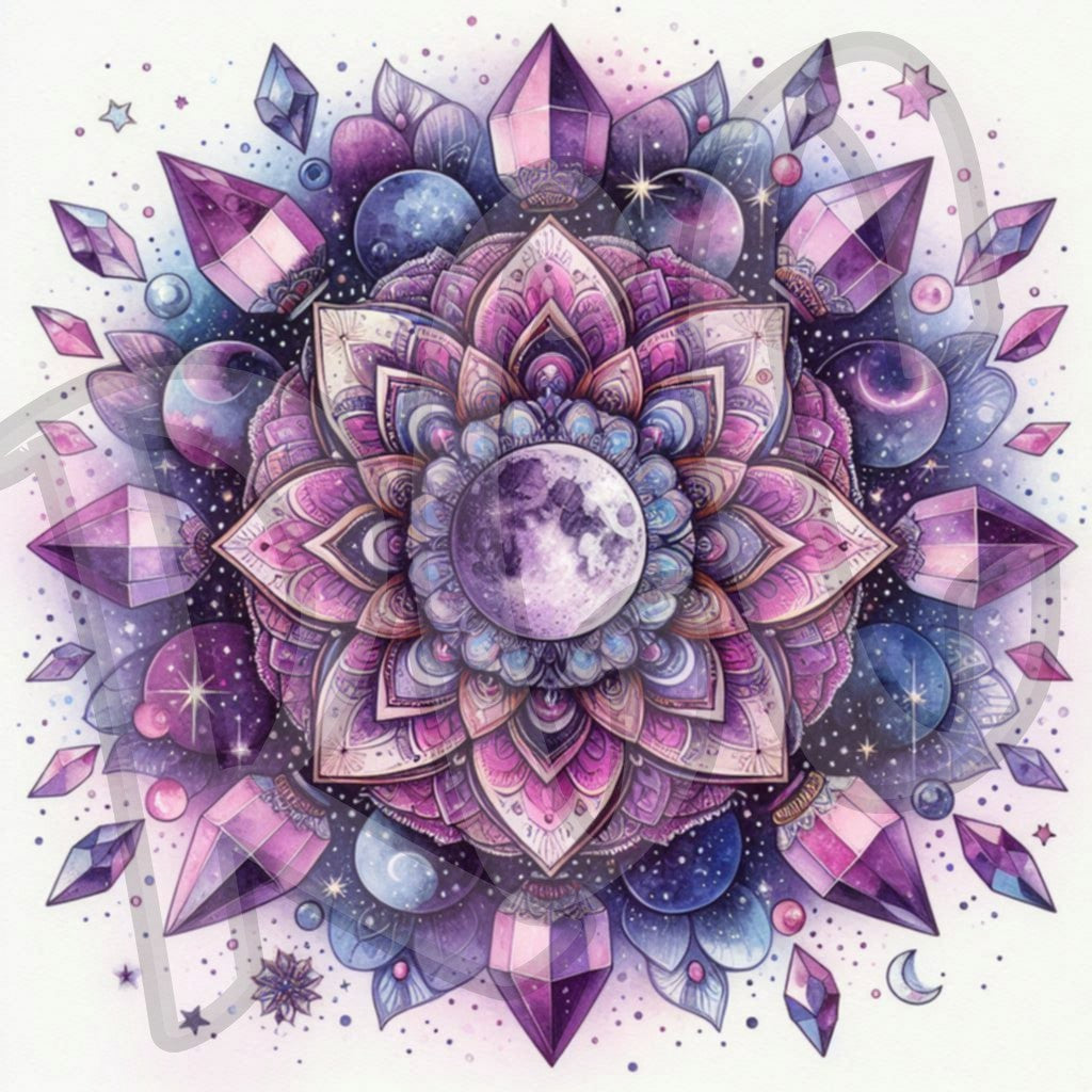Purple Mandalas
