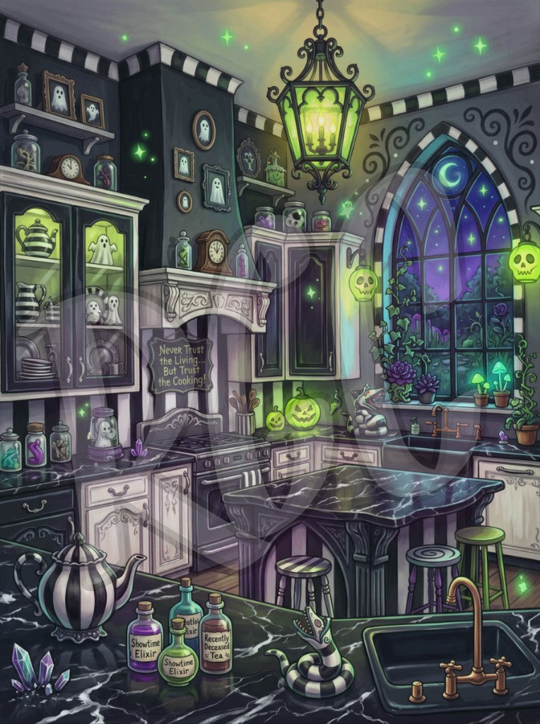 Glowing Kitchen