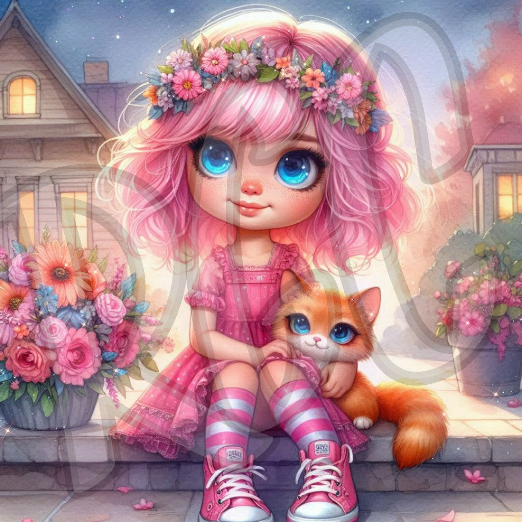 Pink Cute Girl