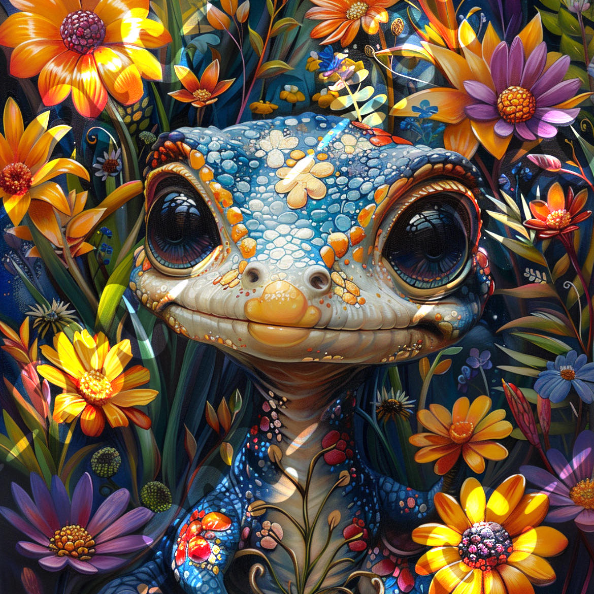 Leapin lizard