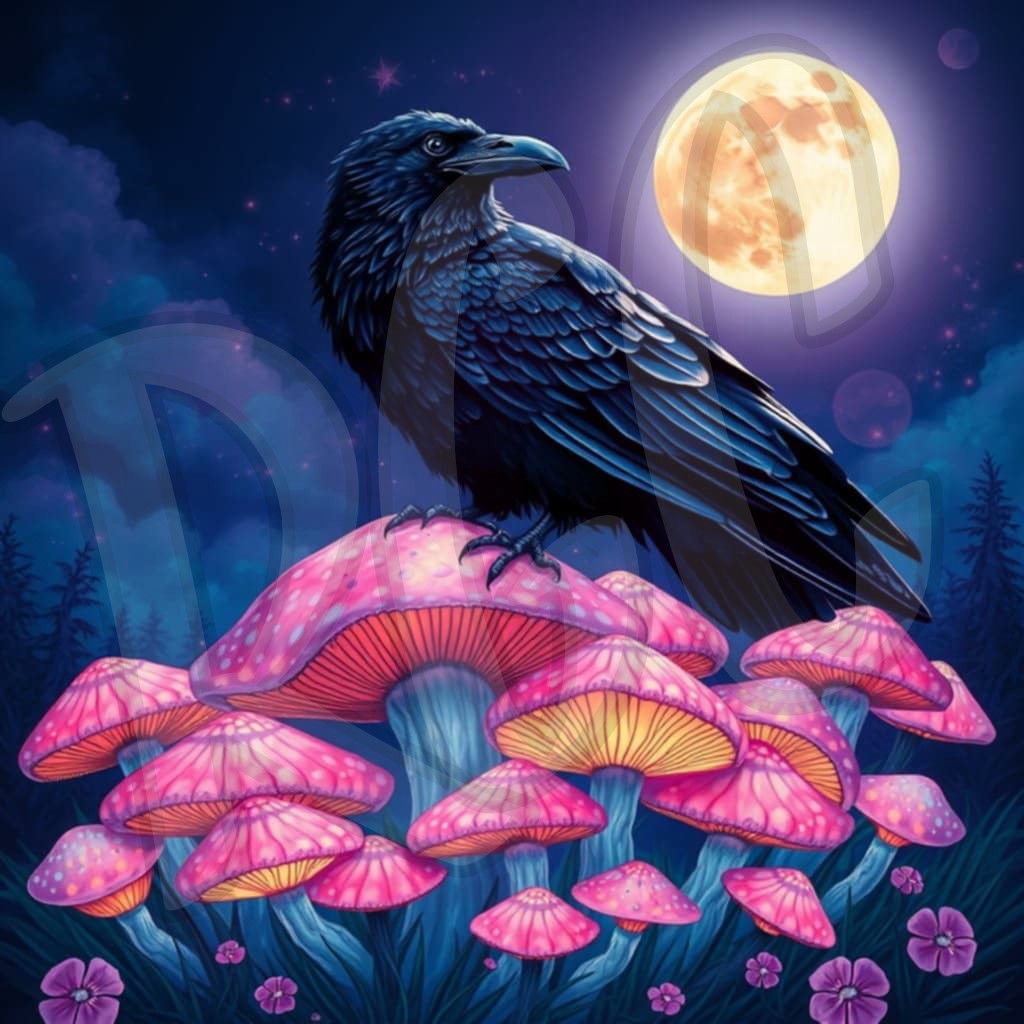 Mushroom Crow