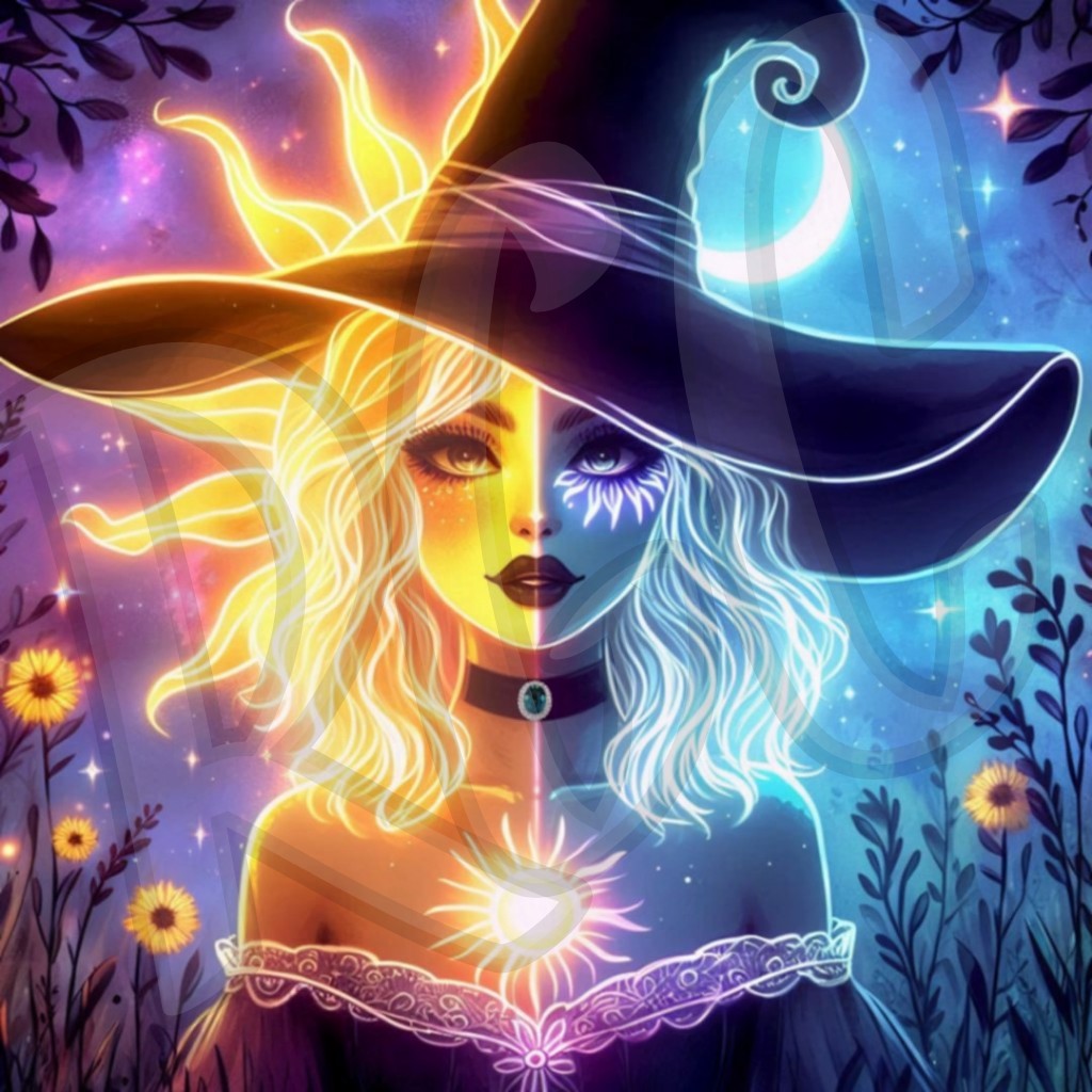 Neon Sun & Moon
