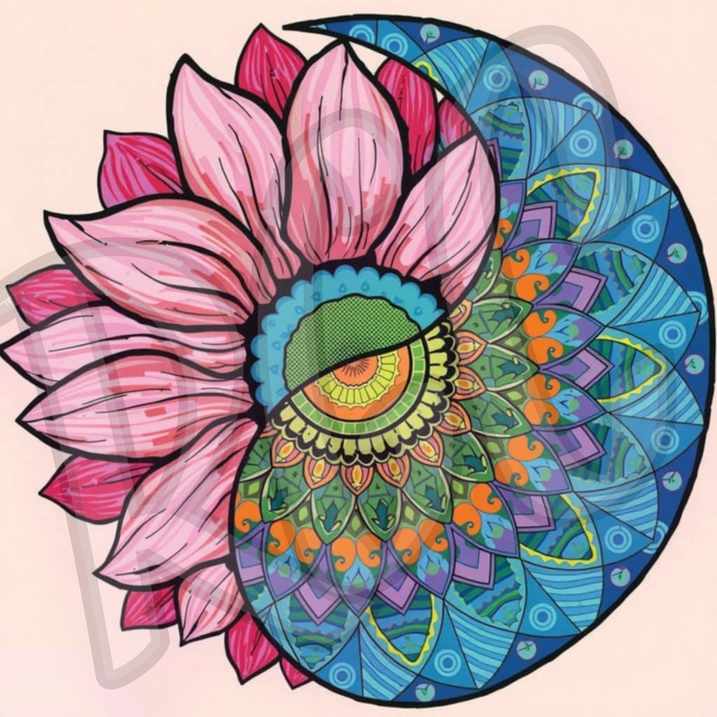 Yin Yang Flower