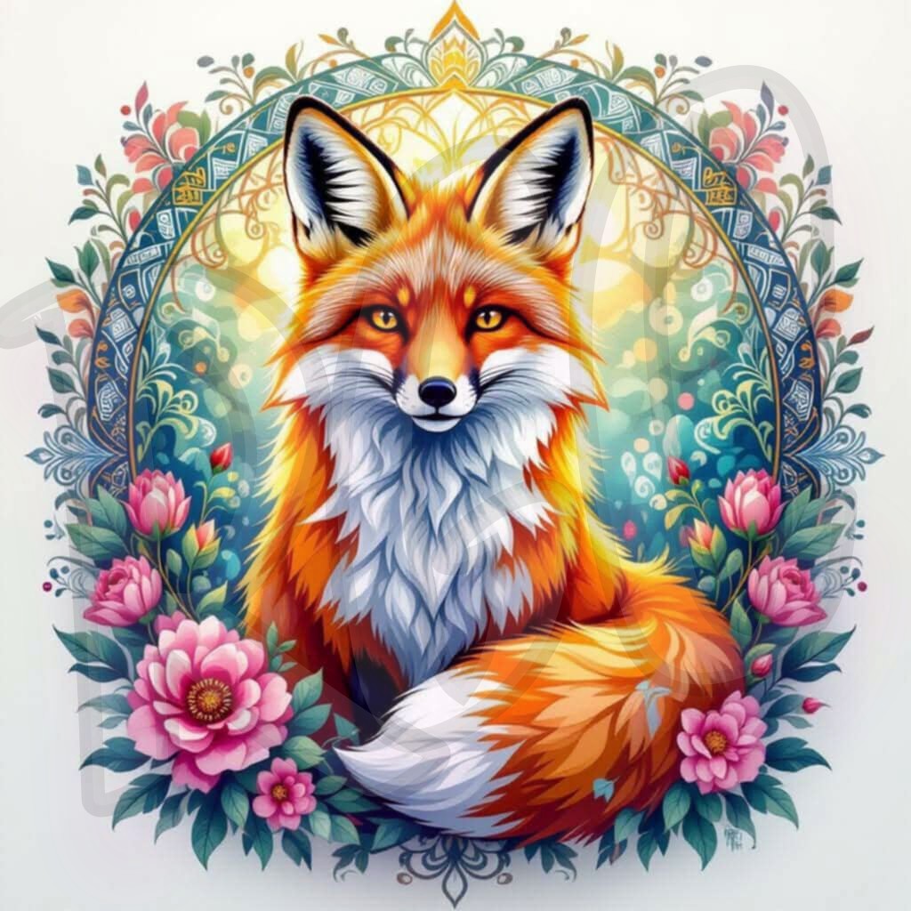 Floral Fox