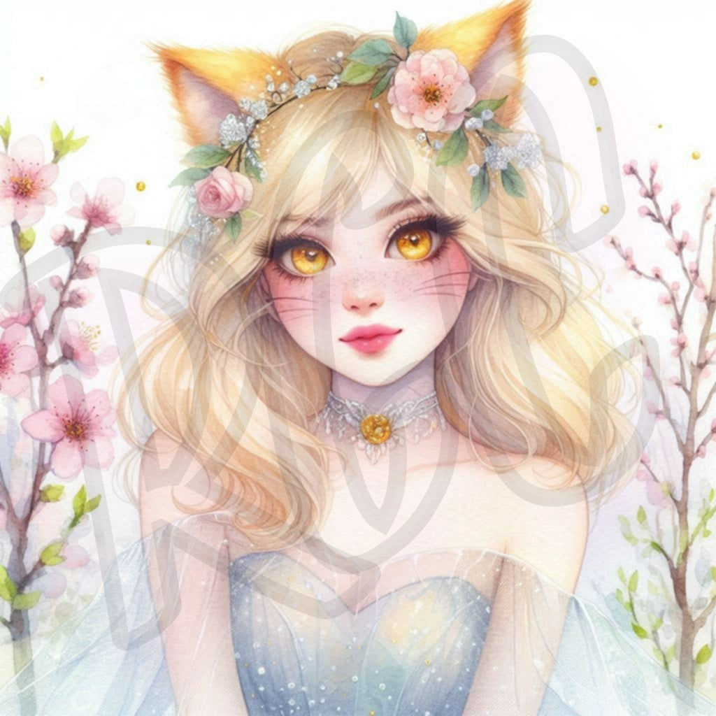 Colorful Kitten Girls Collection 1