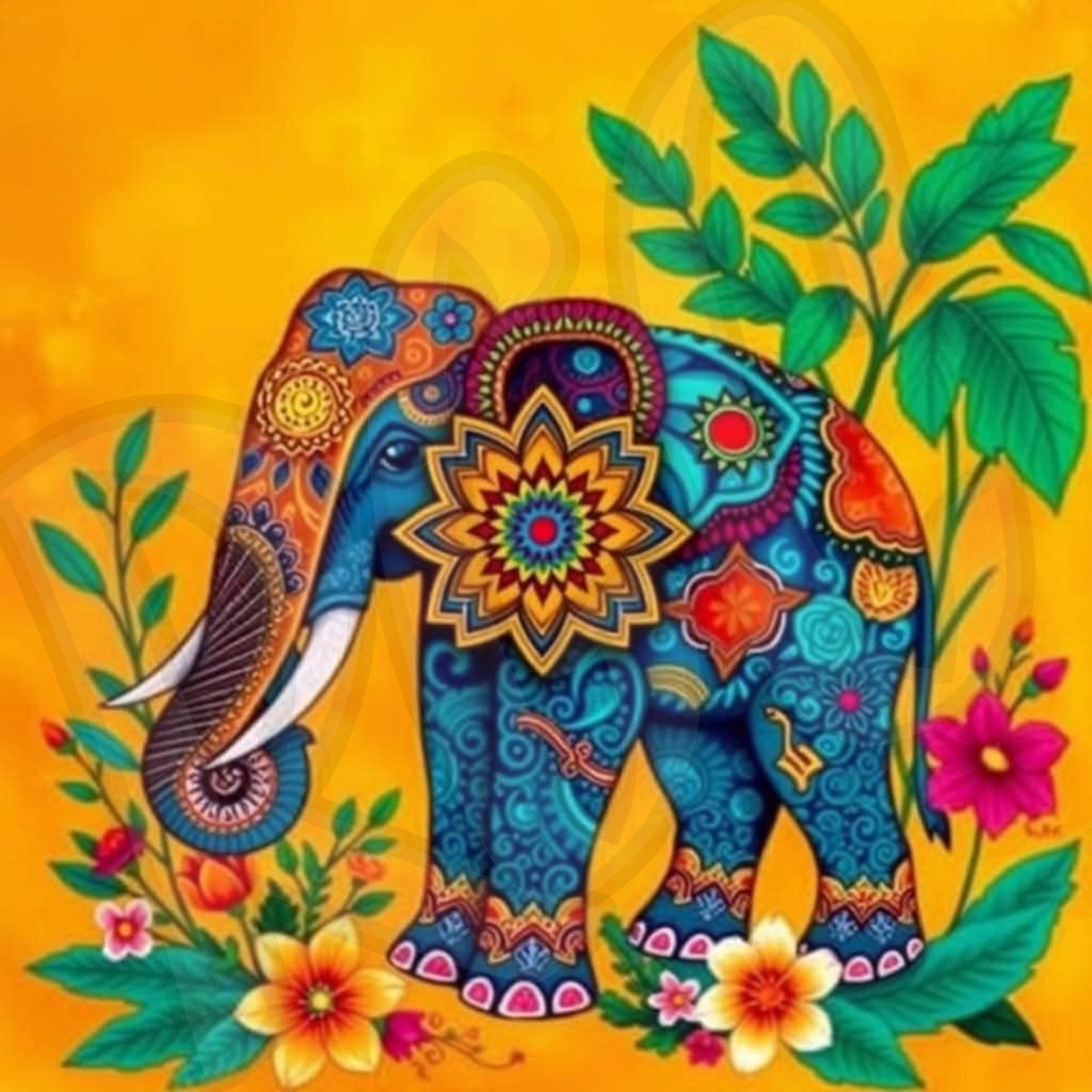 Mandala Elephant