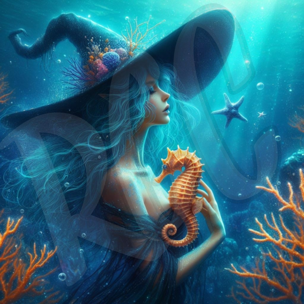In the depths of the sea