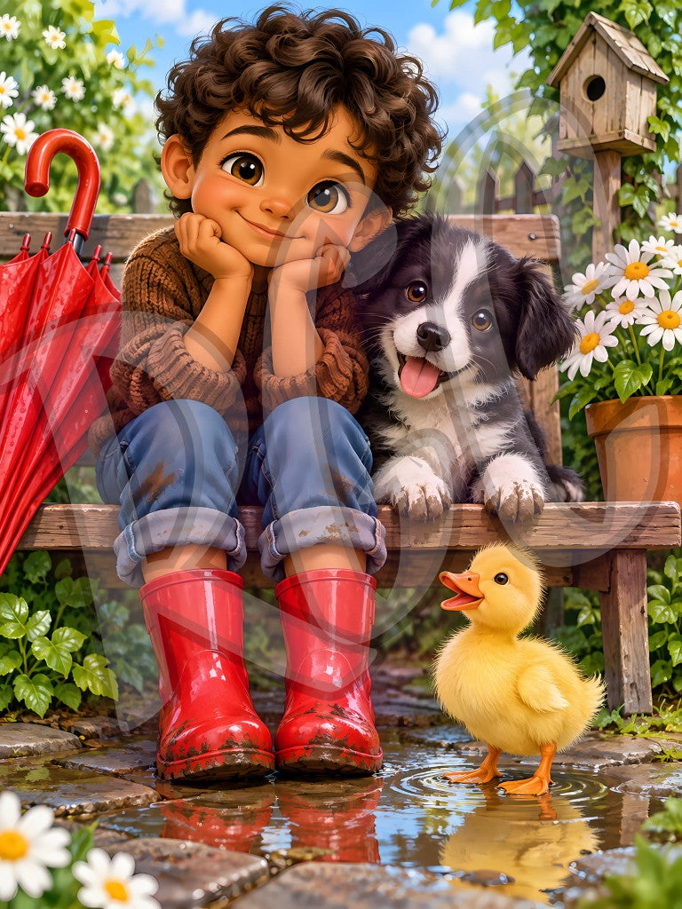 Rain Boots Garden