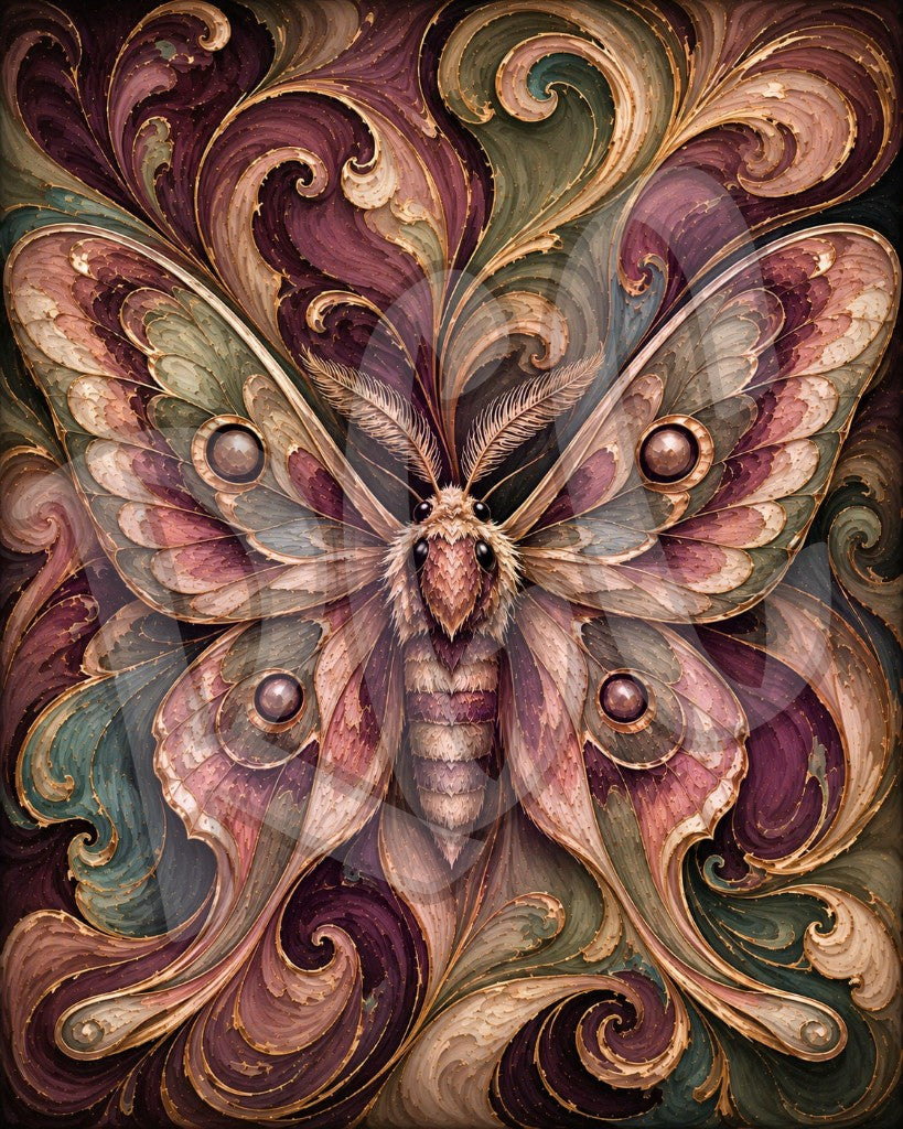 Antique Dream Celestial Moth