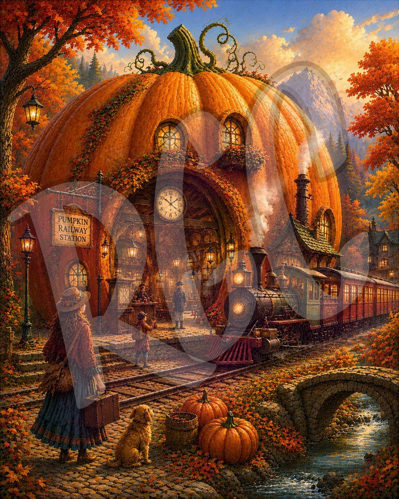 The Pumpkin Railway Station