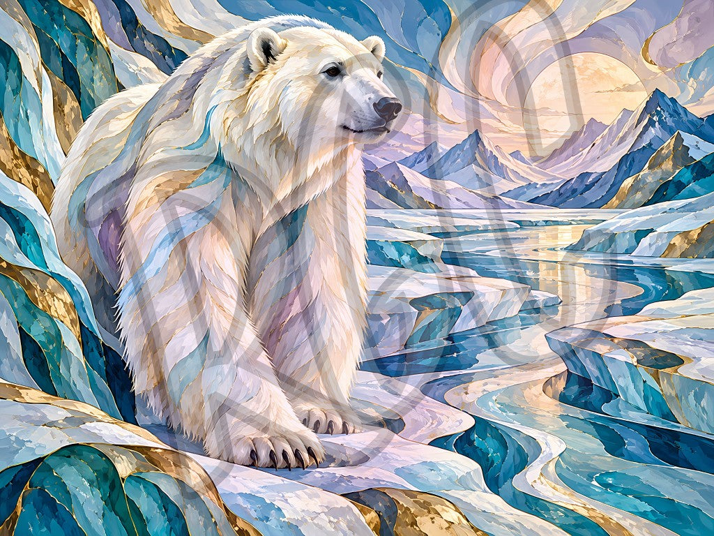 Polar Bear Ice River