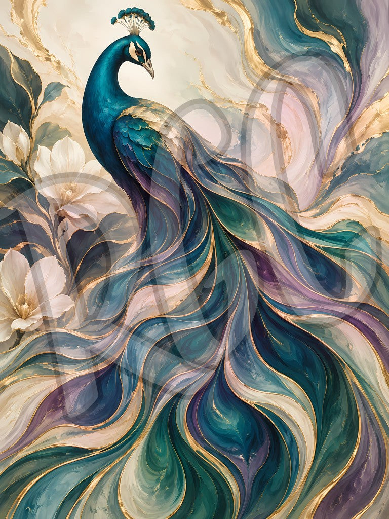 Peacock Marble Garden
