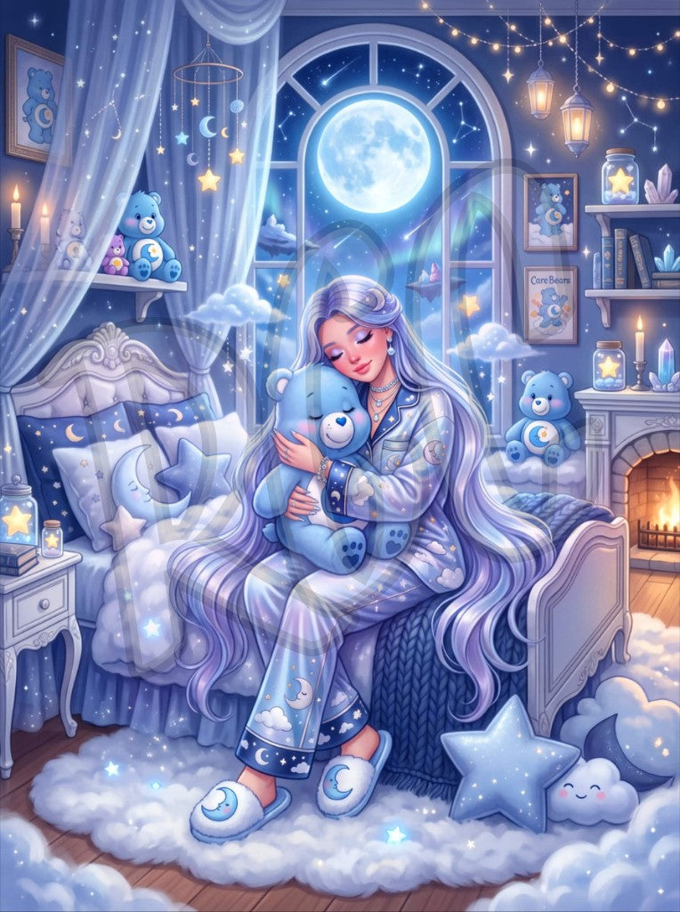 Darkblue Bear Room