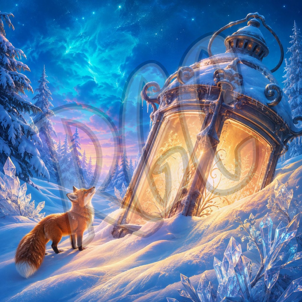The Fox and the Frozen Lantern