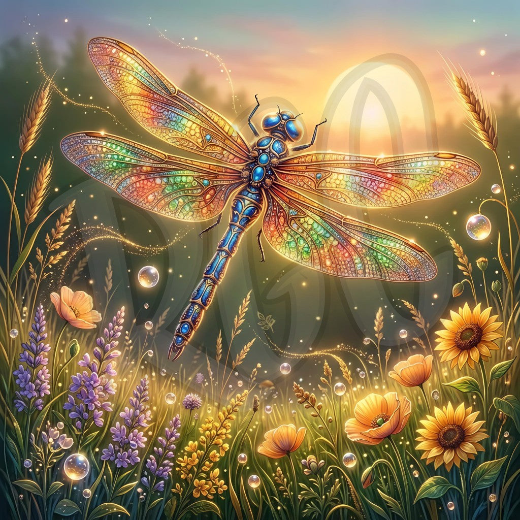Whimsical Dragonfly