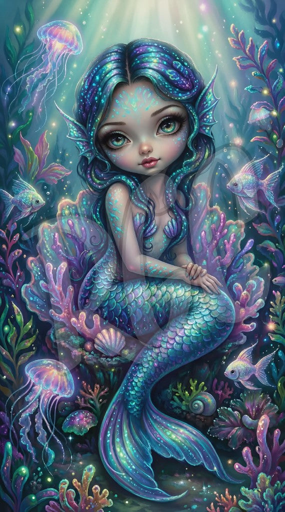 The Glow Within a Mermaid