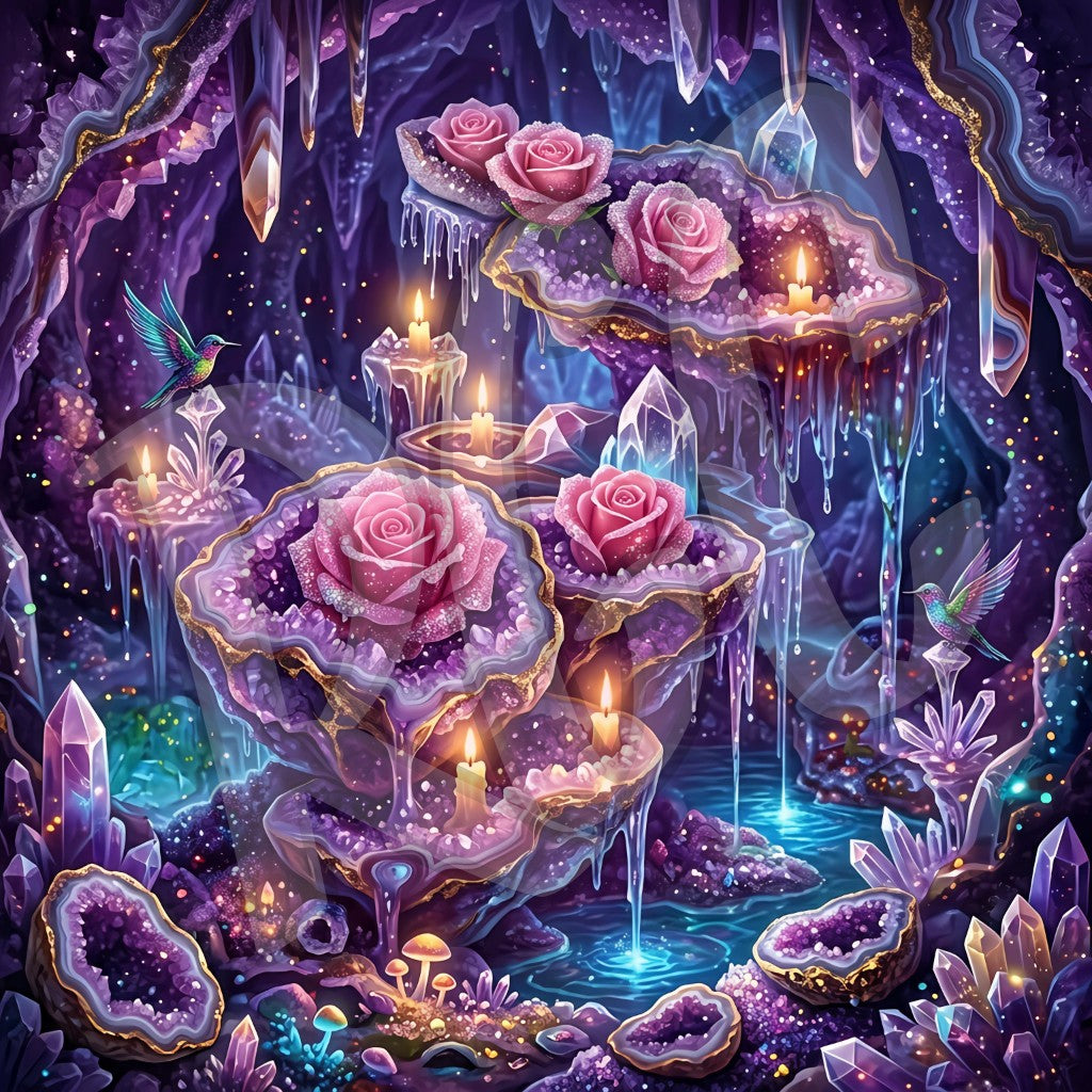 Crystal Rose Enchantment Cavern