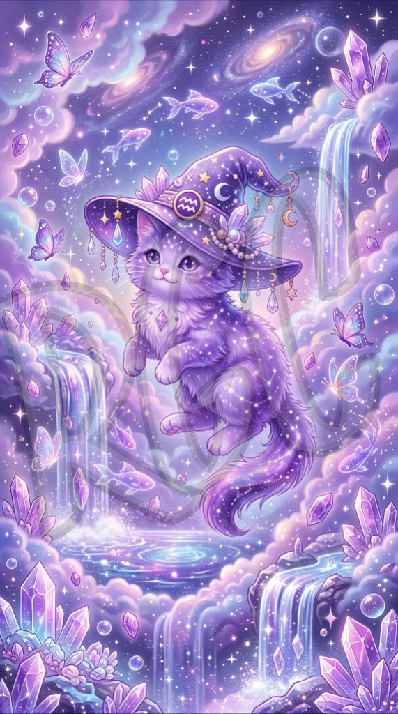 Aquarius Dream Cat