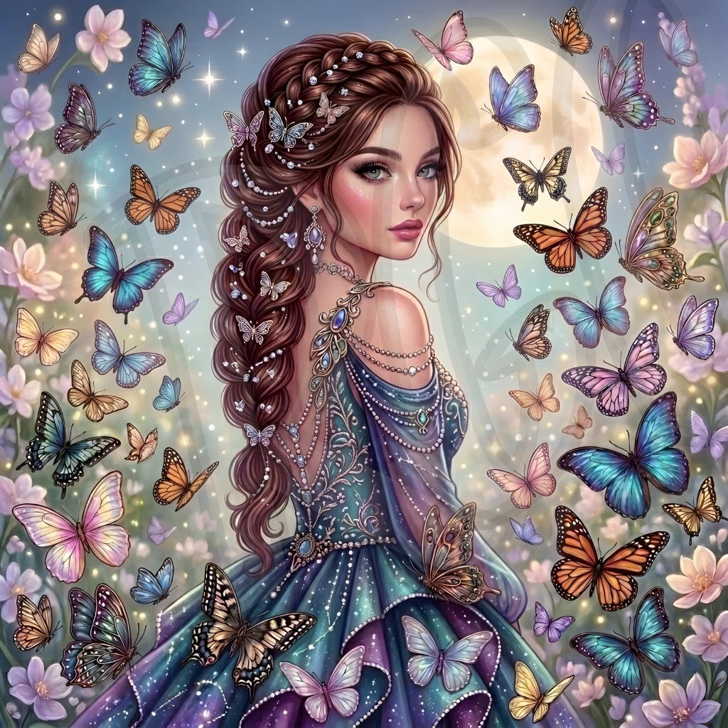 Moonlit Butterflies